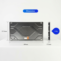 Pantalla LED COB para Interiores de 16:9 Ultra HD, Slim, Micro Pixel Pitch P1.2, a Todo Color, 4K/8K, HDR10+, Legible Bajo la Luz Solar, Color P3, 5 Años de Garantía