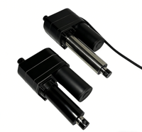 Pasokan Pabrik DC 12V 24V 48V Aktuator Linear Elektrik Motor Linear Langkah 150mm 250mm 350mm 450mm