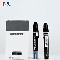 Marqueur permanent industriel noir original Dykem Brite Mark 40003 pour le marquage des surfaces métalliques, du bois et du plastique Shanghai F&L