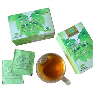 Thé santé aux herbes Winstown <span class=keywords><strong>pour</strong></span> l'équilibre de l'acide urique dans le <span class=keywords><strong>sang</strong></span> fermenté, en sachets dans une boîte - Product Image 1
