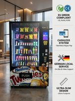 Distributeurs de boissons Eu, écran tactile, distributeur automatique intelligent pour aliments et boissons, Verkaufsautomaten, logo d'entreprise, extérieur