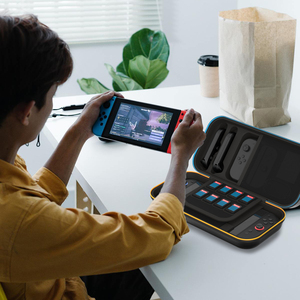 Honcam Switch 2 Accesorios Controlador de consola Adaptador de corriente EVA Estuche de transporte Estuche de viaje para Nintendo Switch 2 Joy-con 2 - Product Image 4