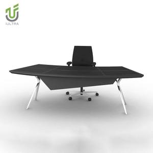 โต๊ะผู้บริหารทำจากไม้ Iultra งานแกะสลักไม้ MDF แบบดั้งเดิมการออกแบบโต๊ะทำงานของผู้กำกับระดับหรู - Product Image 6