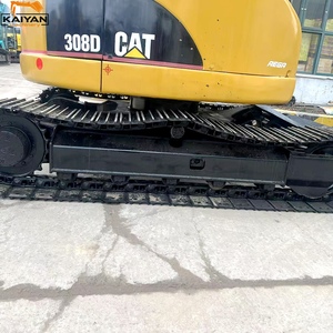 Excavatrice sur chenilles d'occasion CAT 308D, d'origine japonaise, Caterpillar 308D, mini-pelleuse de 8 tonnes avec peu d'heures de fonctionnement - Product Image 5