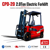 Chariot élévateur électrique à mât pour conteneurs Smartlog 3 tonnes 4-8 tonnes, robuste, avec batterie lithium-ion