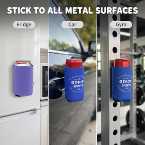 Enfriador de Latas Plegable y Aislado Personalizado con Imán, Enfriador de Botellas para Refrigerador, Funda de Neopreno para Latas, Enfriador Personalizado para Latas - Product Image 3