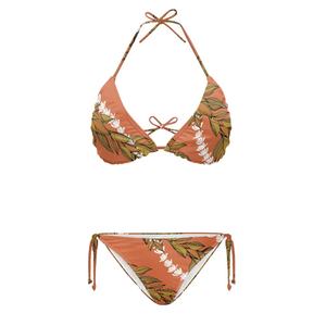 Maile y Pikake Lei Bikinis sexy y de moda Imprimir a pedido Beach Charming Conjuntos de traje de baño de dos piezas para mujer <span class=keywords><strong>Club</strong></span> - Product Image 5
