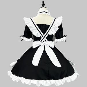 <span class=keywords><strong>Costume</strong></span> da Cameriera per <span class=keywords><strong>Donne</strong></span>, Abito Lungo Anime Bianco e Nero, Vestito Lolita Giapponese Carino, <span class=keywords><strong>Costume</strong></span> per Cosplay, Grembiule da Caffè, <span class=keywords><strong>Costume</strong></span> per Feste - Product Image 3
