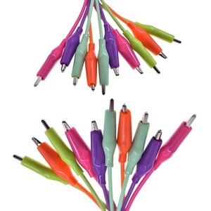 Popolare Set di 10 Cavi di Prova con Clip a Coccodrillo in Rame, 5 Colori, Cavi Jumper a Doppia Estremità - Product Image 5
