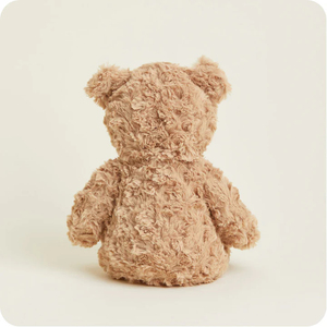Brown Curly <span class=keywords><strong>Bear</strong></span> Microondas Plush Support Lavender Weighted Stuffed Animals para ansiedade