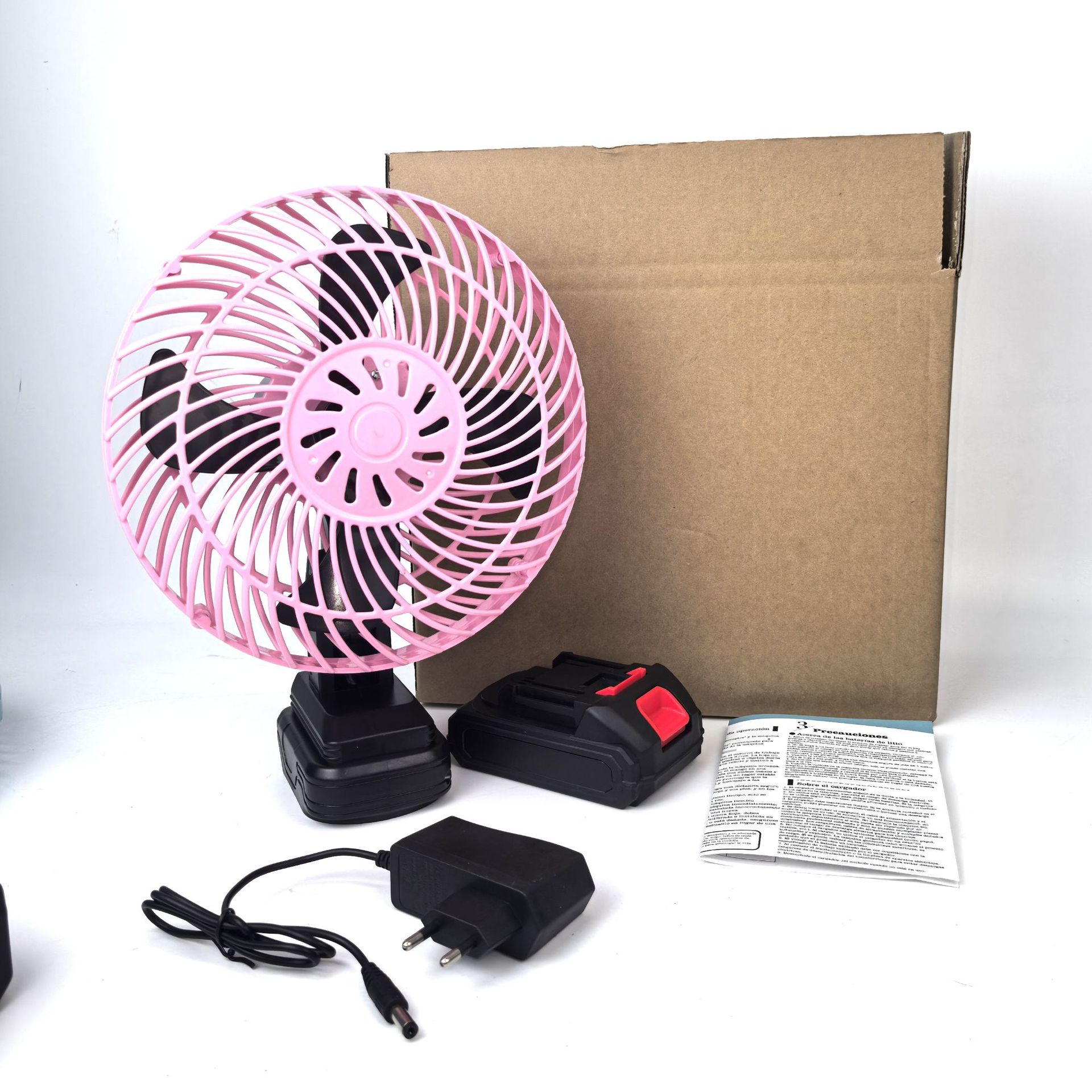 Ventilateur à batterie au lithium 21 V à 5 sections