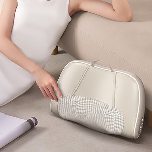 Coussin de massage pour le cou AUX, rechargeable par USB, pour la maison, oreiller de massage pour le cou et les épaules - Product Image 3