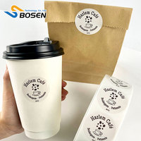 Etiquetas Adhesivas Personalizadas para Frascos de Bebidas, Resistentes al Agua, para Cajas de Regalo de Lujo