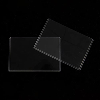 Étuis de protection transparents en PVC anti-RFID pour cartes de visite, cartes photo de collection et accessoires de trading – Présentoirs et rangements