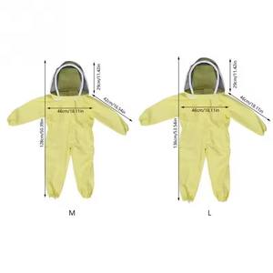 Nuevo Traje de Apicultura Amarillo de una Pieza para Niños para Industrias Agrícolas - Product Image 5