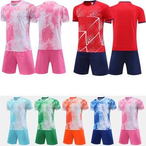Maillot de football pour enfants et hommes, t-shirt professionnel personnalisé à séchage rapide pour l'entraînement sportif, uniformes 100% polyester, tenues de football, 0 vendu - Product Image 1