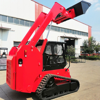 Chargeuse sur chenilles Yuanxing Earth Moving TS100 100HP, chargeuse compacte robuste avec accessoires