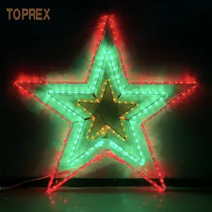High-quality supplier wholesale holiday decoration LED star light