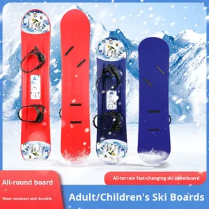 Équipement de ski et de snowboard pour enfants et adultes débutants, snowboard pour les âges de 6 à 12 ans, fixations de traîneau épaissies, résistantes à l'usure - Product Image 2