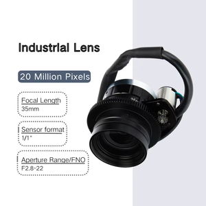 เลนส์วิชันซิสเต็ม 20MP 35 มม. <span class=keywords><strong>1</strong></span>.<span class=keywords><strong>1</strong></span>" F2.8-F22 เลนส์แบบ C-Mount สำหรับการตรวจสอบความแม่นยำสูงและการทำงานอัตโนมัติ - Product Image 1