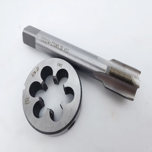Jeu de tarauds et d'embouts en acier rapide W6542 de fabrication américaine + jeu d'embouts 3/4UN UNC UNS <span class=keywords><strong>UNEF</strong></span> - Product Image 4