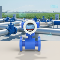 Débitmètre électromagnétique sans fil Clouds, connectivité Cloud, 4G NB-IoT, débitmètre d'eau numérique, système IoT à distance, IP68, MQTT/HTTP
