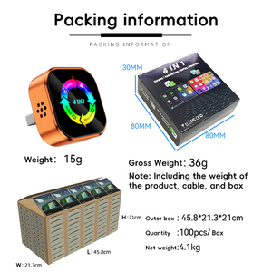 Adaptador Inalámbrico <span class=keywords><strong>4</strong></span> en 1 para CarPlay, Android Auto, Mirror Link, Dongle CarPlay, Conexión Plug and Play para Automóvil - Product Image 6