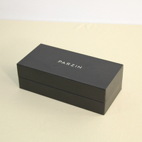 Cajas de Empaque Rígidas de Dos Piezas con Tapa Personalizada, con Relieve y Laminado Mate para Exhibición de Productos de Lujo Modernos, Materiales Reciclados