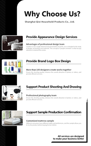 Nữ Hoàng Kích Thước Cao Su Bọt Chân Không Đóng Gói Túi Mùa Xuân Giường Cuộn-up Ngủ Nệm Cho Căn Hộ Đồ Nội Thất Nén Hộp Đến - Product Image 4