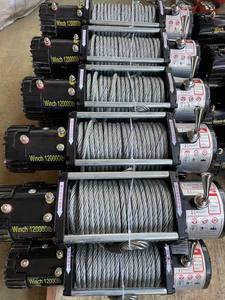 4wd coche eléctrico 13500lbs 12V/24V cabrestante Ce aprobado remolque de coche cuerda de nailon otro cabrestante camión 20000lbs cabrestante eléctrico de elevación - Product Image 4