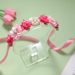 Bailarina de Ballet con Guirnalda Floral, <span class=keywords><strong>Katyusha</strong></span> no Puede Contenerse, Lleva Accesorios para el Cabello, Lazos para el Cabello para Actuaciones en Escenario - Product Image 2
