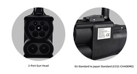 Nouvel adaptateur CCS2 vers CHAdeMO 300A 1000V DC, connecteur de charge rapide, étanche IP65 pour véhicules électriques CHAdeMO