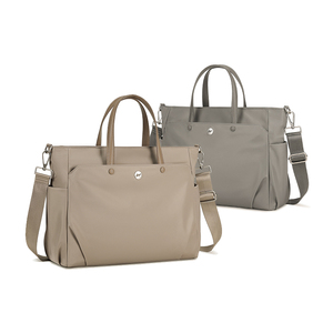 Vente en gros OEM ODM Sac fourre-tout pour ordinateur portable en nylon imperméable Sac à main d'affaires pour ordinateur Porte-documents pour femmes - Product Image 1