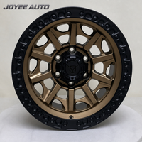 Jantes forgées personnalisées en bronze à 8 branches style Beadlock, 17-24 pouces, 5x112 5x114.3 5x120 pour Land Rover Defender BMW X5