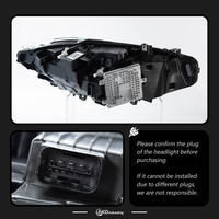 Faro Delantero de Nuevo Diseño para BMW Serie 4 F32 con Proyector de Lente LED 2013-2018 F36 F80 F33 F82 M3 Lámpara Principal DRL Automotriz