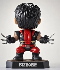 Bizbbler Wolverine bobblehead-Handmade nhựa gật đầu hình, ngạc nhiên lấy cảm hứng từ sưu tập đồ chơi - Product Image 6