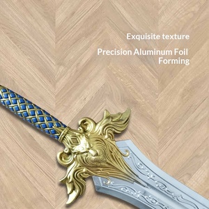 Juego de Espada y Escudo de Espuma de PU Realista de 42.52'', Juguete Ligero, Suave, Resistente y Flexible para Niños, Cosplay, Escenario, Fábrica, Venta al por Mayor - Product Image 4