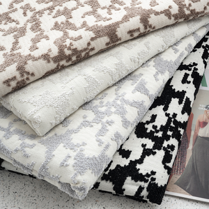 Haute qualité 2.8 mètres 100% Polyester Jacquard Chenille <span class=keywords><strong>rideau</strong></span> <span class=keywords><strong>tissu</strong></span> canapé oreiller maison Textile <span class=keywords><strong>tissu</strong></span> - Product Image 3