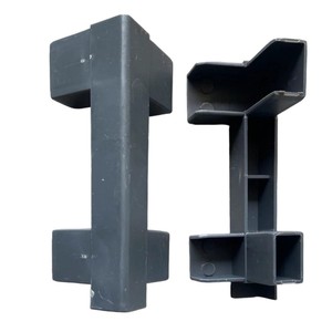 Huayi Parts 107Cm Drawer <b>Corner</b> Bracket Gray Plastic Connector For Furniture <b>Shelf</b> Support - Product Image 4