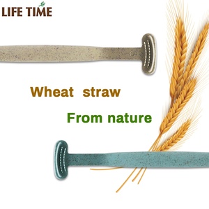 Hữu cơ sinh thái thân thiện nhựa lưỡi Cleaner tùy chỉnh nhãn hiệu riêng rơm lúa mì lưỡi <span class=keywords><strong>scraper</strong></span> - Product Image 5