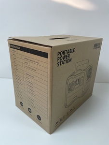 Caja de Cartón Ecológica de Papel Kraft, Fácil de Plegar, Embalaje Plano, Fondo Automático, Cajas de Cartón Corrugado de Color - Product Image 4
