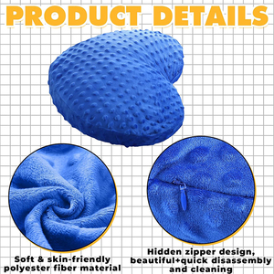 Almohada Sensorial con Peso en Forma de Corazón de Alta Calidad, Almohada de Cuentas de Vidrio para Abrazar y Calmar, Regalos para Mujeres y Esposas, Alivio de la Ansiedad y el Estrés - Product Image 2