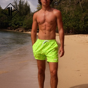Pantalones Cortos de Playa para Hombre, Personalizados, para Natación, Gimnasio, Atletismo, Traje de Baño Masculino - Product Image 3