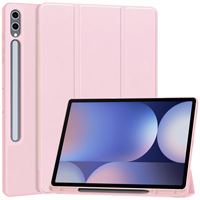 Étui de protection antichoc pour tablette intelligente avec support pliable et porte-stylet pour Samsung Galaxy Tab S11 S10 S9 FE A11 A11 Plus 11 12.4 13