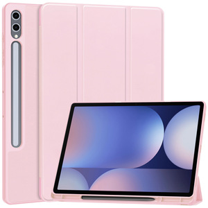 Housse de protection pour <span class=keywords><strong>tablette</strong></span> intelligente antichoc à trois volets avec porte-stylo S pour <span class=keywords><strong>Samsung</strong></span> Galaxy Tab S11 S10 <span class=keywords><strong>Lite</strong></span> S10 S9 FE 10.9 ''A9 A9 + - Product Image 1