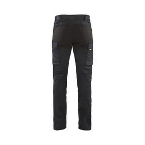 BLAKLADER - 145711478999C60 Pantalones de servicio Denim Stretch Azul marino/Negro-EAN 7330509728024 PANTALONES DE TRABAJO DE CARGA - Product Image 2