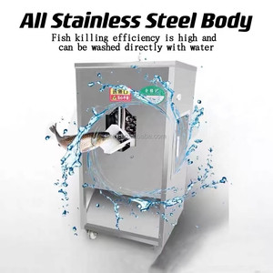 Máquina de limpieza de escamas y matanza de peces con espalda abierta <span class=keywords><strong>Vertical</strong></span> completamente automática eléctrica JZSY - Product Image 3