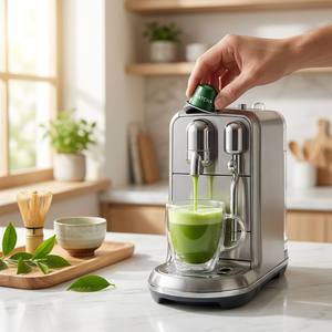 Cápsulas de <span class=keywords><strong>Matcha</strong></span> Listas para Usar, 10 Unidades por Caja, <span class=keywords><strong>Matcha</strong></span> Chino Premium Sin Azúcar Añadido, Cápsulas de <span class=keywords><strong>Matcha</strong></span> Individuales, Marca Privada OEM - Product Image 5