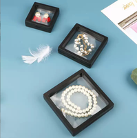 Boîte de présentation de bijoux en film PE pour collier, boucles d'oreilles, bague, emballage de bijoux