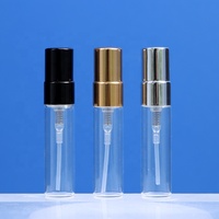 Parfum Mini 4ml, botol kabut halus semprot parfum Mini 4ml dengan tutup emas